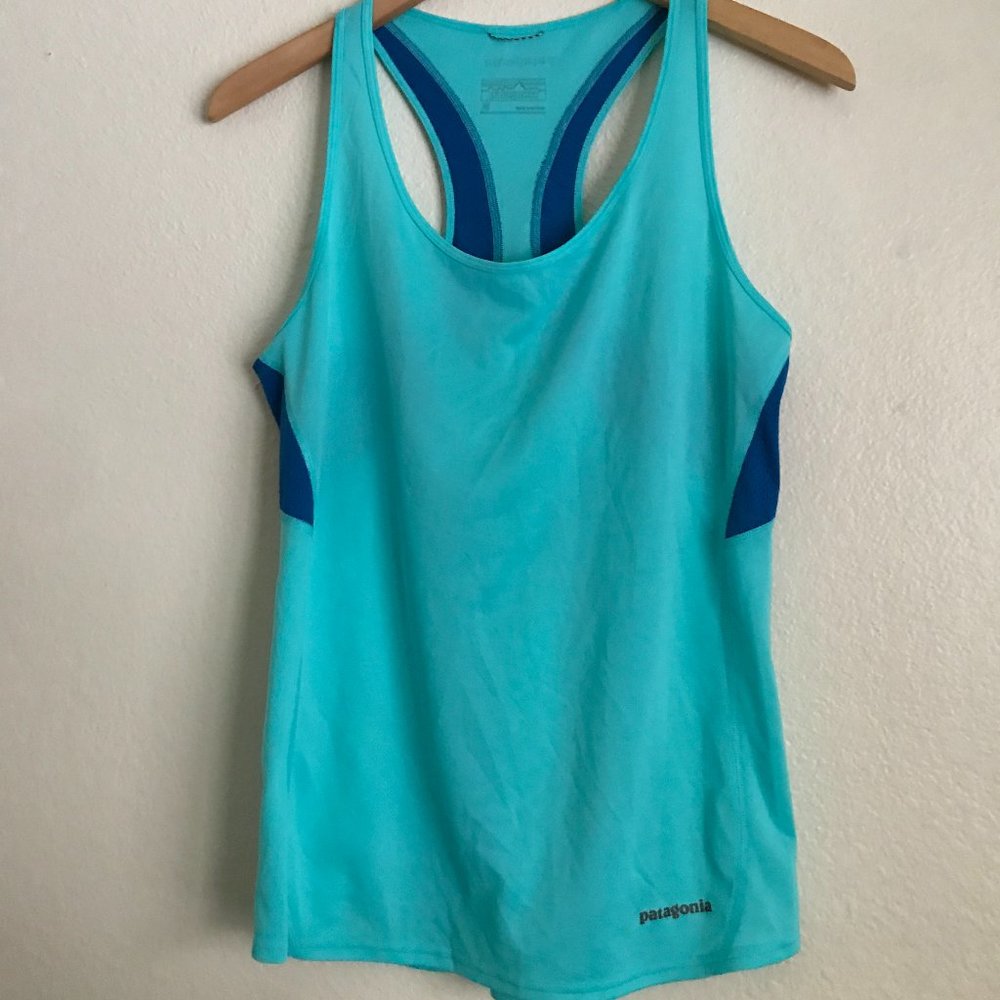 Patagonia Medium Teal Tank Top